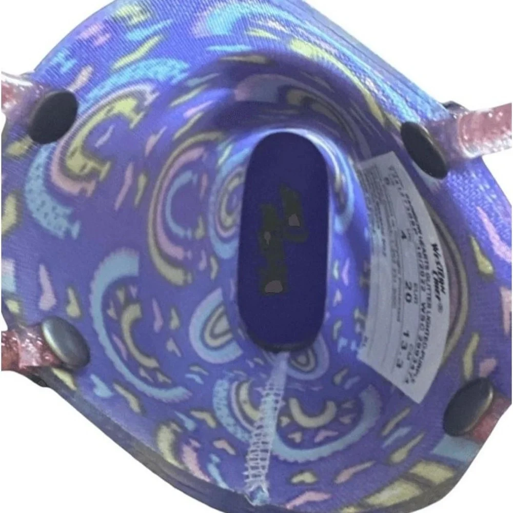NWT Western Chief Toddler Girls‎ Abby Rainbow Hearts Glitter Light-Up Rain Boots